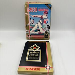 R.B.I. Baseball: Tengen (Nintendo NES) With Box/Sleeve